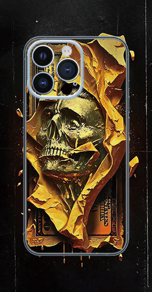 بک اسکین چاپی برجسته سری A کد SJP100214